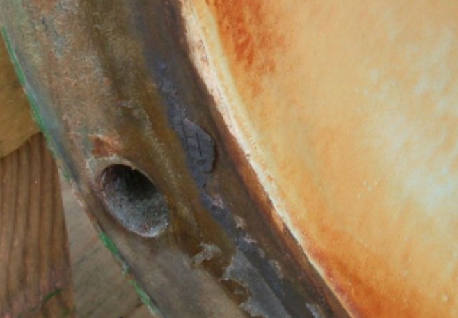 Internal Pump Lining after 25 Years Service